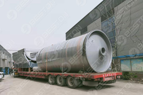 Beston Offers Tyre Pyrolysis Project Report for A Customer from Saudi Arabia