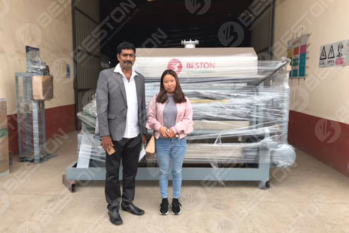 Beston Seedling Tray Machines Shipped to India