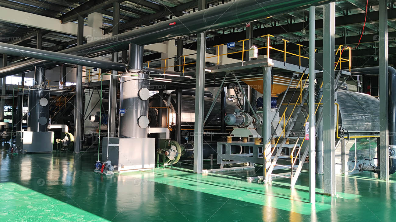 Beston Waste Tyre Pyrolysis Project